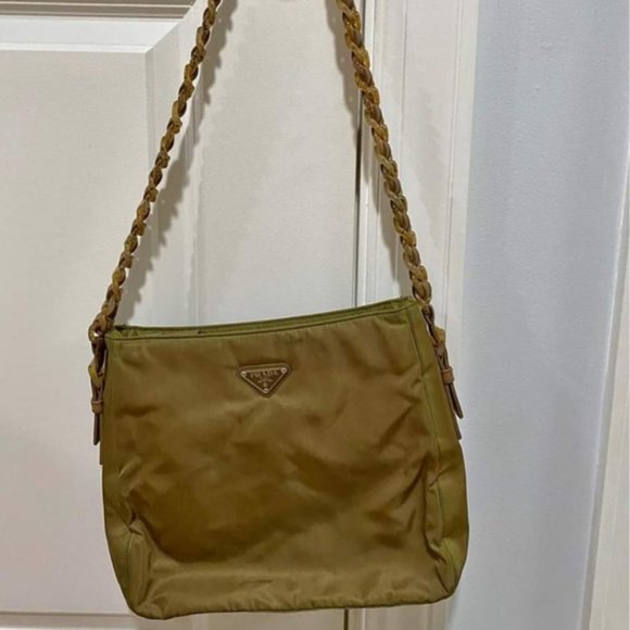 PRADA VINTAGE IRIDESCENT  CROSSBODY BAG - Picture 1 of 8